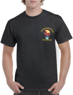 T-shirt Ελλήνικου στρατού Μαύρο (Δυνάμεις Πεζοναυτών Τ7652) τυπωμένο. κωδ. IRK-381 - Image 2