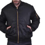 Μπουφάν flight IERAX Μαυρο κωδ. ES-5301-100BLACK