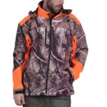Τζάκετ κυνηγίου soft shell real tree με πορτοκαλί IERAX  κωδ. ES-5301-490