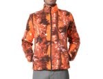Ζακέτα fleece camo-orange IERAX κωδ. ES-5911-970