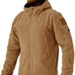 Ζακέτα Coyote/Μπέζ Tactical Polar Fleece Mε Κουκούλα  κωδ. ESDY-1