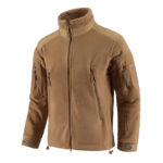 Ζακέτα Tactical ESDY Fleece Coyote χωρίς Κουκούλα   κωδ.  ESDY-4