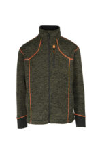 Ζακέτα knitted fleece 300gr της toxotis active wear tox 056