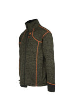 Ζακέτα knitted fleece 300gr της toxotis active wear tox 056