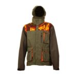 Τζάκετ Αδιάβροχο και Στεγανό toxotis active wear Χακί orange camo κωδ. t0x 1000c