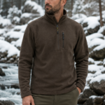 Μπλούζα fleece χακί με microfleece antipilling και βάρος 180 gr/m² κωδ. tox 063