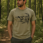 toxotis t shirt Κοντομάνικη Μπλούζα pointer Σκύλος active wear κωδ. tox 05gsdp