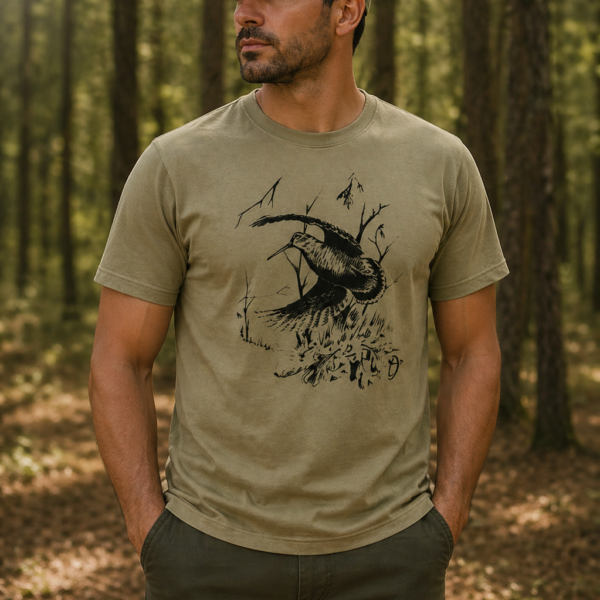 toxotis t shirt Κοντομάνικη Μπλούζα Μπεκάτσα active wear κωδ. tox 05gb