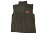Γιλέκο Κυνηγιού fleece Χακί με Κέντημα Μπεκατσα κωδ. irk 451