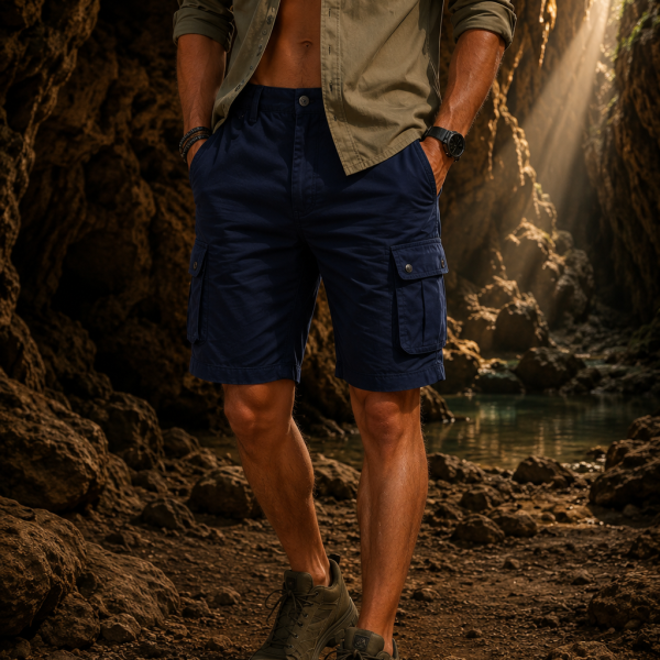 Ανδρική Βερμούδα cargo dsplay yl2007khaki (Αντιγραφή)